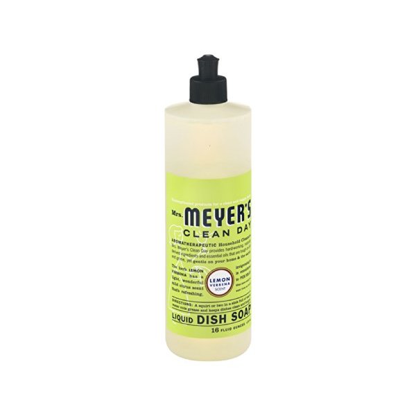 Mrs. Meyer's Liquid Dish Soap Lemon Verbena, 16 FL OZ