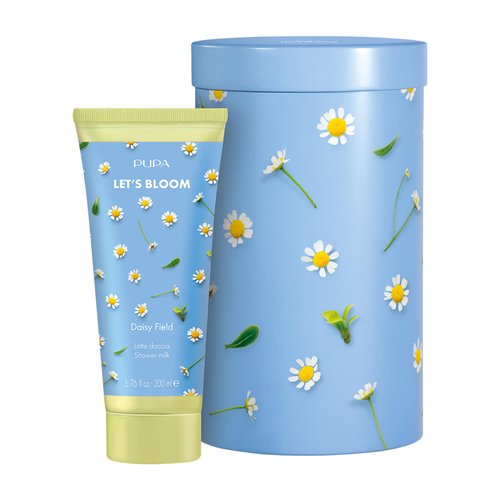 Pupa Milano Shower Milk, Daisy Field, 6.76 oz - Body Wash - Body Soap - Hydrating Body Wash - Moisturizing Body Wash - Delicate, Floral Scent