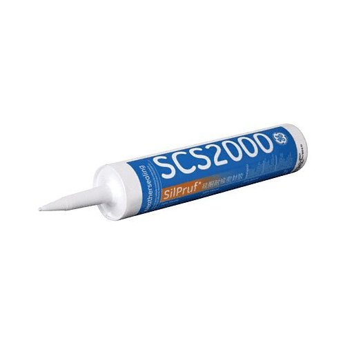 GE SilPruf SCS2003 Silicone Sealant - Black