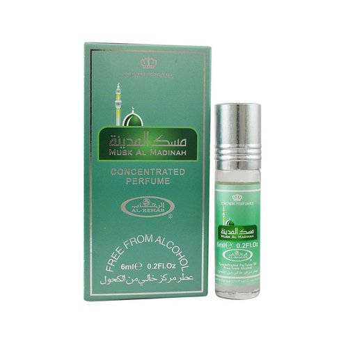Al-Rehab Musk Al Madinah Concentrated Perfume Oil 6 Ml Attar