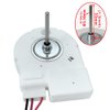 DC12V 4W Refrigerator Evaporator Fan Motor Replacement Parts for Vissani Fridge/Frigidaire/Magic Chef Refrigerator, Freezing Fan Motor Replaces for Midea Freezer BCD-330WTV 50240401000Q ZWF-02-4
