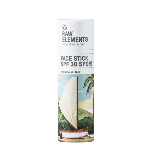 Raw Elements Mike Field Face & Body Face Mineral Sunscreen Stick, Non-Nano Zinc Oxide, Water-Resistant 80 Min, Reef Safe, All Ages Safe, SPF 30+, Travel Sunblock 1.0 oz