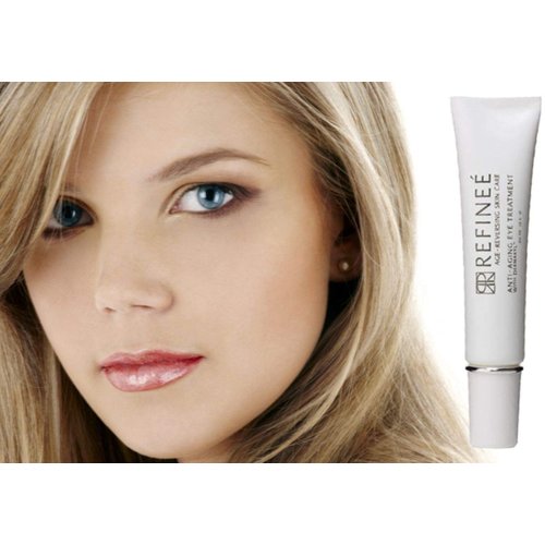 Refinee Anti-Aging Eye Treatment Cream for Crow's Feet, Fine Lines, and Wrinkles Around the Eyes .5oz
