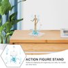 Baluue Action Figure Stand, Plastic Bracket Figurine Special Effects, Holder Figure Accessories Display Holder, DIY Base Model Display Assembly Toy Figures Rack