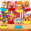 KatchOn, Carnival Centerpieces for Tables Decorations - Pack of 9 | Carnival Theme Party Decorations | Carnival Themed Centerpieces, Carnival Decorations | Carnival Table Decorations, Circus Decor
