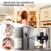 Child Safety Refrigerator Door Lock Multi-Functional French-Door Fridge and Cabinet Locks Multi Use Baby Kids Cabinets Latches (Regular)
