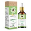 Organic Veda Moringa Oil - Pure Cold Pressed Organic Moringa Seed Oil - Natural Face Oil for Women, Moisturizing Hair Oil - Virgin Moringa Oleifera Oil for Skin, Body, Scalp Care & Nails - 1.7 fl.oz.