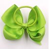 40Pcs 4.5 Inches Boutique Pops Hair Bows Elastic Hair Ties Grosgrain Ribbon Big Cheer Bow Ponytail Holder Rubber Hair Bands for Girls Toddlers Kids Teens In Pairs