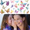 Konsait 180pcs Glitter Tattoos for Kids,Glitter Flash Temporary Tattoos Flower Fairy/Princess/Butterfly/Animal Fake Tattoo Sticker for Girls Children Birthday Party Favor Gift Bag Filler Rewards
