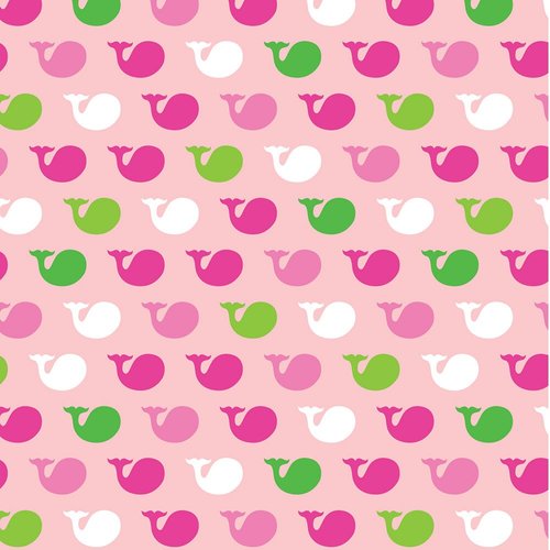 16-Count Paper Beverage Napkins, Ocean Preppy Girl Birthday