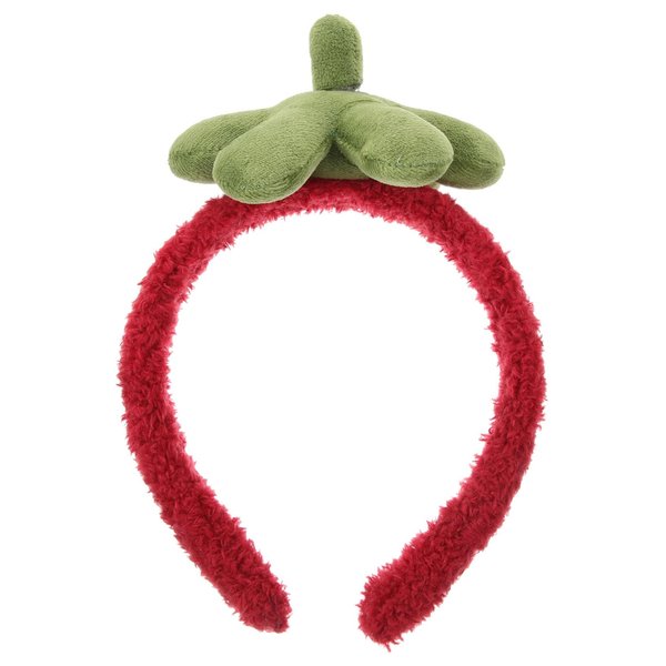 PRETYZOOM Strawberry Shampoo Strip Skincare Headband Spa Headbands for Women Headband for Washing Face Facial Headbands Makeup Hair Accessories Skin Care Headbands Cute Spa Hair Band