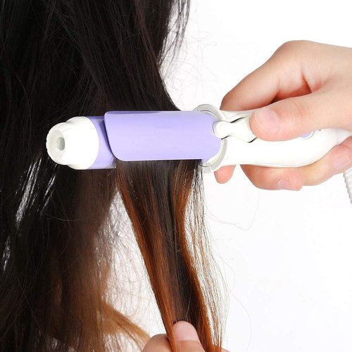 Mini Curling Iron Small Flat Irons Small Wand Mini Flat Iron Deep Curly Bunches Ceramic Curling Heating Hair Curler[ 1]