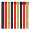 Red-Black Gold Casino-Theme Party-Decorations Streamers - 9 Rolls Graduation Wedding Birthday Baby Bridal Shower Crepe Tissue Paper Streamer Garland Decor Panduola