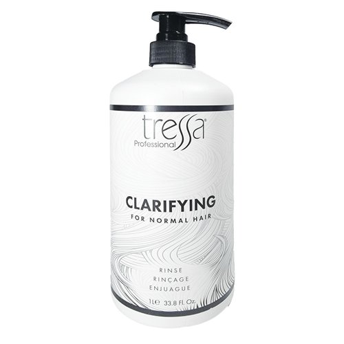 Tressa Professional Clarifying Rinse, Deep Cleansing, Color Safe Formula, Removes Dulling Deposits & Product Build Up For All Hair Types 33.8 oz