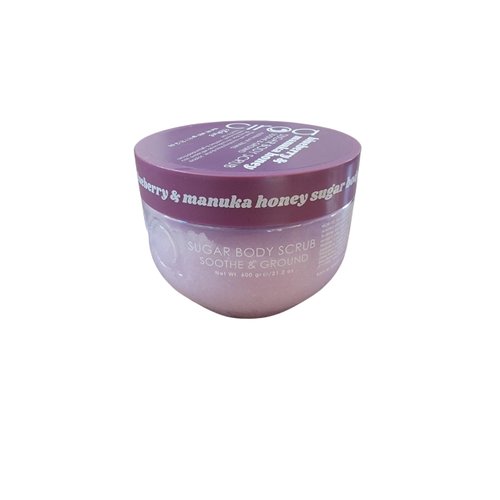 GENERIC Soothe And Ground With This Blueberry & Manuka Honey Sugar Body Scrub, 21.2oz