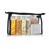 Paya Organics Toiletry Travel Set - Shampoo, Hair Conditioner, Shower Gel, 2 Facial Soap & Tote Bag