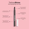 MCoBeauty Tattoo Eyebrow Microblading Ink Pen, Light/Medium, Hair-Like Strokes, Lightweight and Long-Lasting, Vegan, Cruelty Free Cosmetics