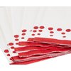 Creative Converting Paper Lunch Luncheon Napkins, 6.5" x 6.5", Ruby Red