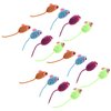 Totority Mice Cat Toy Rubber Band Mouse Toys for Cats Funny Pet Shop Mouse Toy Pet Elastic Rope Mouse Cat Teaser Playing Prop Realistic Mouse