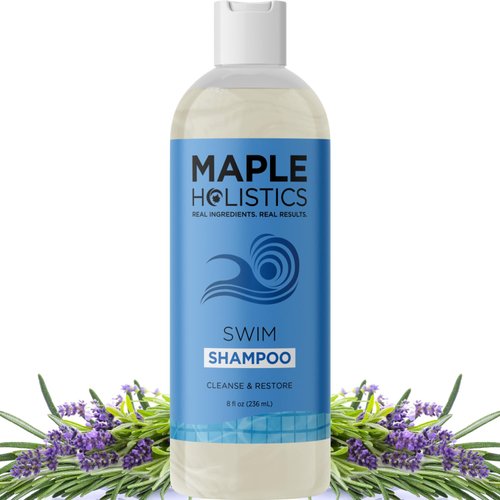 After Swim Shampoo for Kids & Adults - Clarifying Shampoo for Chlorine Removal Kids Friendly Formula with Tea Tree and Rosemary Essential Oils - Pool Shampoo for Swimmers with Replenishing Oils