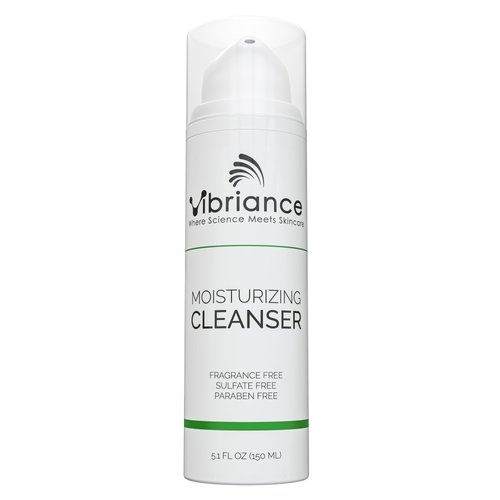 Vibriance Moisturizing Face Cleanser, 5.1 Fl Oz - Ultra-Hydrating Facial Cleanser for Normal to Dry Skin - Sulfate-Free & Paraben-Free Face Wash for Women - Removes Makeup & Impurities