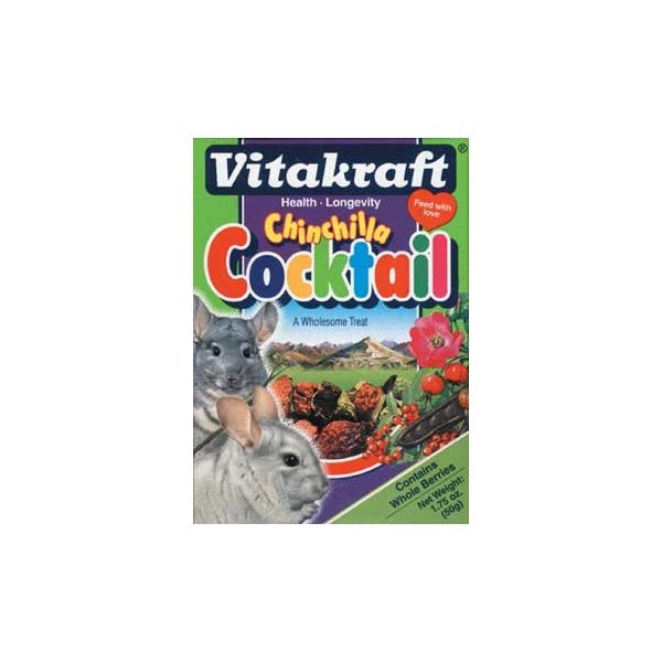 Vitakraft Cocktail Chinchilla Treat [Set of 3]