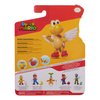 Super Mario Collectible Red para Koopa Troopa 4" Poseable Articulated Action Figure with Wings Accessory, Perfect for Kids & Collectors Alike! for Ages 3+