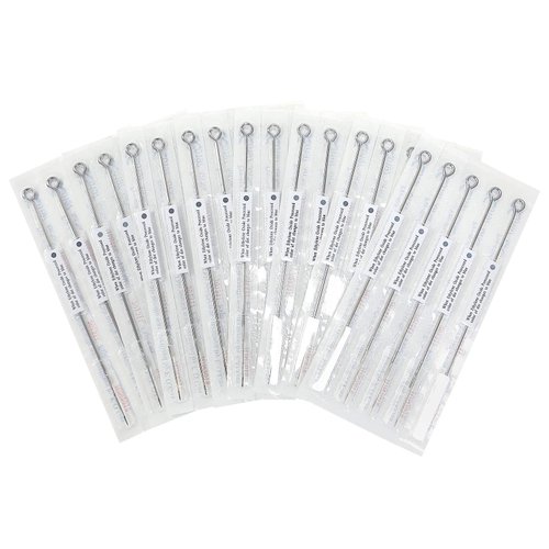 ACE Needles 50 pcs. Round Curved Magnum Sterile Tattoo Needles - 11RM (11 Round Mag)