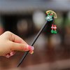 3 Pcs Hair Stick Flower Hairpins Chinese Vintage Hair Accessories Hair Chopsticks for Women Girls 6.65"039-#01