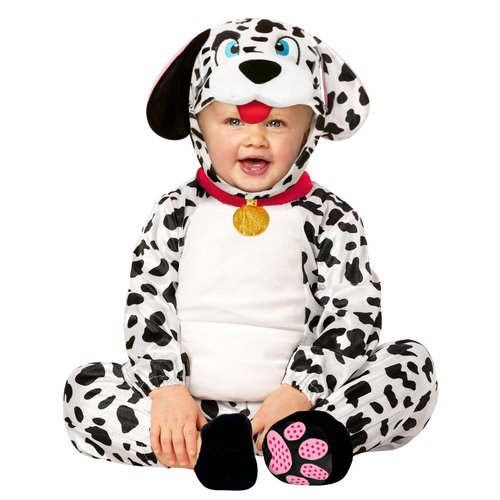 Morph BPA Free Baby Dalmatian Costume Puppy Costume for Infant Toddler Kids Dog Costume Halloween Toddler Dalmatian Costume