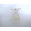 Generic Pearly white shimmering rectangle marbled hair claw clip
