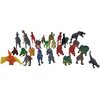 R & S LIMITED Boley: Dinosaur Figure Bucket - 40pc Playset - 28 Dino Figurines & 12 Accessories, Prehistoric Play Mat, Storage Bucket, Jurassic Toy, Kids Ages 3+
