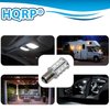 HQRP Navigation and Anchor Light Ba15d Bayonet Base 24LEDs Dual Contact SMD LED Bulb Warm White 12-24 Volt DC
