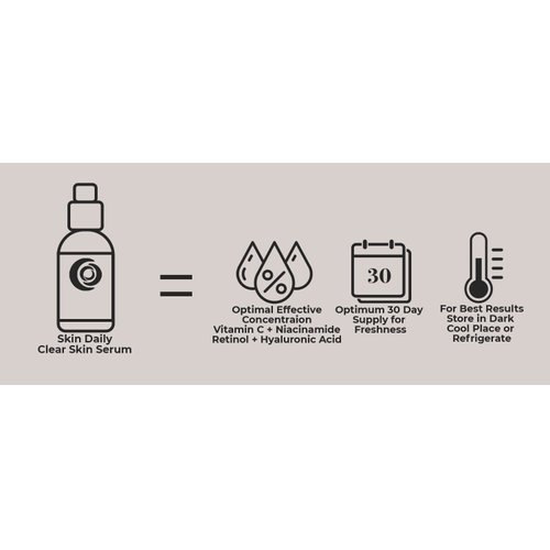 Powerful Breakout-Fighting Formula: Hydrating Vitamin C Dark Spot Serum Gentle on Skin, Suitable for Most Skin Types - Moisturizing Formula with Pleasant Scent