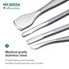 MR.GREEN Pedicure Knife Set Professional Ingrown Toenail Clippers Foot Care Tools Stainless Steel Nail Cuticle Nippers Remover Kits (8 Pcs Set)