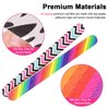 IFUNSON Professional Nail File, Colorful Double Sided120/180 Grit Emery Boards, Manicure Pedicure Tool and Nail Buffering Files, 10 Pack