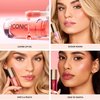 ICONIC LONDON Lustre Lip Oil | Non Sticky, Moisturizing and High Shine Lip Oil, Containing Vitamin C and Hyaluronic Acid, Cruelty Free, Vegan Makeup, She's A Peach, 6 mL/ 0.2 Fl Oz