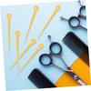 Kichvoe 180pcs Hair Roller hair curler picks plastic roller picks hair curler Picks Plastic Brush Hair Styling Accessories Hair Styling Tools-Random Color