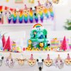 2 Pcs Animal Banner Jungle Safari Animal Banner Jungle Baby Shower Banner Woodland Animal Theme Decorations Boys Girls Birthday Party Supplies
