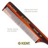 Kent 8T Rat Tail Combs Teasing Comb for Hair Styling and Sectioning, Handmade Fine Tooth Comb Parting Combs for Braiding Hair and Styling Comb Combs for Women