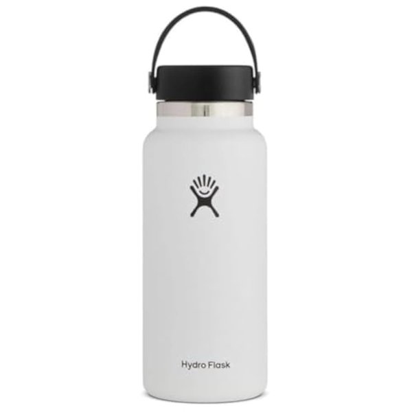 Hydro Flask Wide Flex Cap White 32 Oz