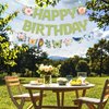 Pre-Strung Happy Birthday Butterfly Green, Birthday Decor Plant Themed,Happy Birthday Flower Banner,Spring Birthday Party Decorations,Green Birthday Decor for Kids. Did we mention no DIY?