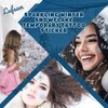 180 Pcs Glitter Snowflake Temporary Tattoos 3 Sheets Cute Winter Snowflake Tattoos Stickers for Women Girls Kids Face Body Christmas Party Favors