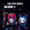 1PC （750+pcs） Random Box Dark Night Skeleton Cute Cosplay Mini Building Block Figure Toys, Building Blocks Gifts Randomly One of The Four Desighs for Birthday Christmas Deco.