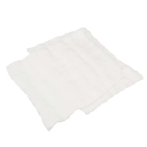 plplaaoo Gauze Mask, 100pcs Precut Gauze Facial Mask, Disposable Precut Gauze Face Masks,Gauze Face Mask Disposable Pre Cut Cotton Soft Facial Mask for Spas Beauty Salons, Precut Gauze Facial Mask