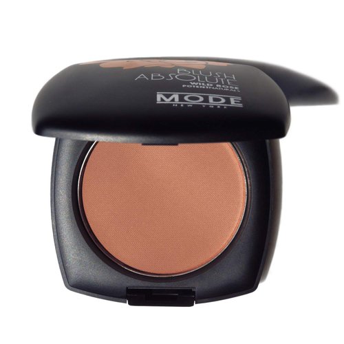 MODE Terracotta Bronze Blush Absolute ALL WAYS FOXY Smooth Pressed Powder Cheek Color, Long Lasting Natural Blusher Compact, Nourishing Wild Rose Skincare