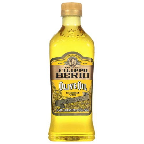 Filippo Berio Pure Olive Oil, 25.3 Ounce rPET Bottle