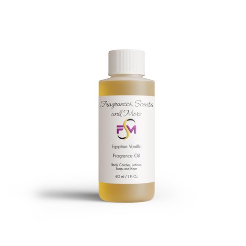 Egyptian Vanilla Fragrance Oil - 2 Fl Oz Plastic Bottle (60ml)
