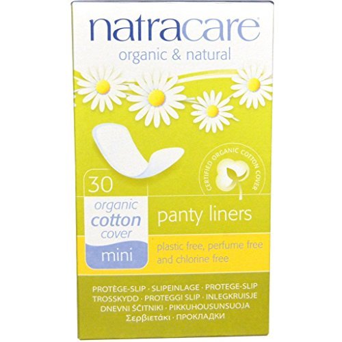 Natracare Panty Liners Mini 30 Count (2 Pack)