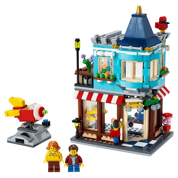 LEGO Creator 3in1 Townhouse Toy Store 31105, Cool Buildable Toy for Kids Building Kit (554 Pieces)